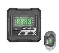 Détecteur d'angle magnétique | Boîte de niveau à LCD, 4 x 90 degrés, base magnétique, recherche d'angles numérique, pour construction domestique, machines, chanfreinage, montant, table, voiture