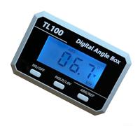 Détecteur d'angle numérique avec base magnétique - Niveau électronique rechargeable pour le travail du bois et la menuiserie - Écran LCD 0,1° Plage ± 90°