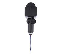 Détecteur Dc24v Applique Mouvement Murale Pir de Noir pour Extérieure