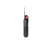 Détecteur de caméra cachée, anti-espion, traceur GPS portable pour voyages, hôtels, voitures, noir
