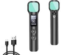 Détecteur de Caméra Cachée - Detecteur de Camera et Micro Espion, Détecteur de Traceur GPS Voiture, Scanner RF sans Fil avec 6 Niveaux de Sensibilité pour Hôtel, Bureau, Maison et Voyage