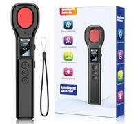 Détecteur de caméra espion LED amélioré avec 4 modes et 9 niveaux de signal ; détecteur de caméra cachée avec 8 niveaux de sensibilité, traceur GPS et détecteur ; convient pour une utilisation dans