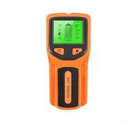 Détecteur de clous de bois 3 profondeurs, écran LCD 1,5" (orange) | Détecte le bois, le métal, les fils AC sous tension ; 5 modes de numérisation ; recherche centrale précise ; écran LCD