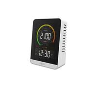 Infactory Détecteur de CO2 avec horloge et thermomètre-hygromètre