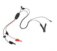 Détecteur de courant de fuite pour batterie de voiture avec double protection fusible 10 A testeur de courant parasite continu en forme de U pour différents modèles de véhicules (A)