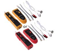 Détecteur de fil téléphonique - Kit d'outils de diagnostic de tonalité - Testeur de câble pour réseau LAN Cat5 Cat6 RJ45 - Testeur de câble pour UTP STP - Détecteur de toner - Détecteur de ligne