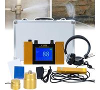 Détecteur de Fuite d’Eau Professionnel, 4 Modes de Fréquence Réglables | Détection acoustique souterraine avec casque antibruit, haute précision, pour plomberie, murs, sols et canalisations