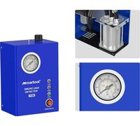 Détecteur de fuite de fumée pour voitures, alimentation 12 V, débit de fumée 5 l/min, dimensions 33 x 22 x 13 cm, compatibilité avec les véhicules, outil de diagnostic pour les tuyaux d'huile automobi