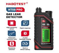 Détecteur de fuite de gaz HABOTEST HT58PRO, capteur de gaz haute précision, capteur sensible, détecteur de gaz combustible portable HT58PRO