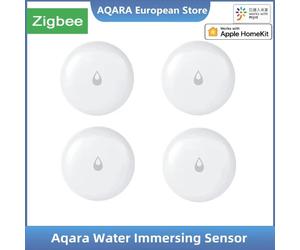 Détecteur de fuite d'eau Aqara Zigbee, alarme de sécurité pour la maison intelligente, compatible avec l'application Xiaomi MiHome HomeKit Aqara-water-3PCS
