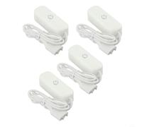 Détecteur de fuite d'eau intelligent WiFi pour capteur d'immersion, moniteur d'inondation sans fil pour évier de cuisine, salle de bain, sol 91 x 38 mm (lot de 4)