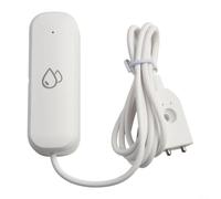 Détecteur de fuite d'eau WiFi compatible avec Tuya, capteur d'immersion intelligent avec télécommande et alarme pour la prévention des inondations (1 pièce)