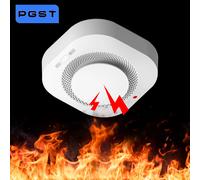 Détecteur de fumée autonome pour la protection incendie, système de sécurité domestique, détecteur de fumée pour fumoir 5pcs