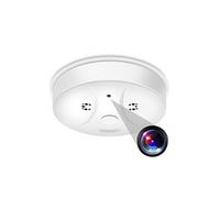 Détecteur de Fumée Caméra Espion FHD 1080P LED IR Vidéo Cachée Mouvement WiFi + SD 16Go