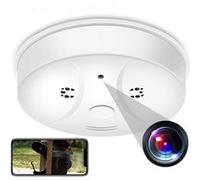 Détecteur de Fumée Caméra Espion FHD 1080P LED IR Vidéo Cachée Mouvement WiFi YONIS G