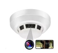 Détecteur de Fumée Caméra Espion Full HD 1080P Caméra Cachée IR Mouvement WiFi YONIS