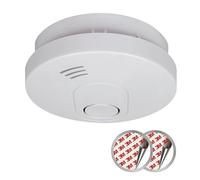 ELRO FS1510 Détecteur de fumée avec aimant - Batterie de 10 ans - Norme européenne EN14604 - 2 pièces