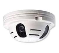 détecteur de fumée factice rond caméra de controle 24/24h camera espion surveillance mini discrete G