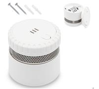 Détecteur de Fumée FISHTEC Compact - Autonomie de 10 Ans - 85 dB