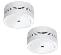 ELRO FS7810 Détecteur de Fumée Compact Design 2-Pack - avec Batterie de 10 Ans- 10 Ans de Garantie