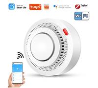 Détecteur de fumée - PRUMYA - WiFi - Conforme EN14604 - Surveillance à distance - Alarme 80 dB