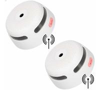 Détecteur de fumée sans fil X-Sense XS01-W, connectable - 2 détecteurs de fumée - Pile d'une durée de vie de 10 ans - Norme européenne - Détecteur d'incendie connectable - Détecteur de fumée