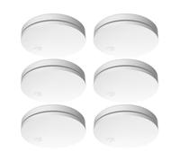 Elro Détecteur de fumée FS4610 - Ultra-plat, batterie 10 ans, EN14604 - Blanc 6 pièces