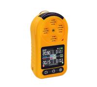 Détecteur de gaz Portable sans Fil 4 en 1 avec capteur d'alarme de gaz O2 CO LEL H2S avec afficha(Single CO2)