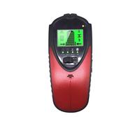 Détecteur De Goujons Muraux 4 en 1, Détecteur Numérique Multifonctionnel, Détecteur Mural Portable, Recherche Centrale avec Écran LCD Confortable à Utiliser(Red Push Button)
