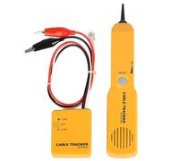 Détecteur de ligne réseau, traqueur de câble téléphonique portable | détecteur de fil de téléphone, kit d'outils de test de cordon de ligne RJ11, traceur de tonalité, récepteur