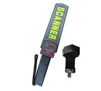 Détecteur de métaux compact anti-interférences avec systèmes d'avertissement LED Scanner de sécurité portable adapté pour les écoles, les musées transducteur en métal