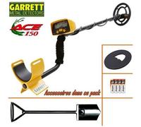 Détecteur de métaux GARRETT ACE 150 pack livré avec son protège disque + pelle big foot