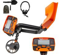Détecteur de métaux jaune 3010 Détecteurs de métaux à disque étanches Détecteur de métaux sous-marin souterrain haute précision Écran LCD Détecteur de métaux pour adultes et enfants Casque Détecteur a