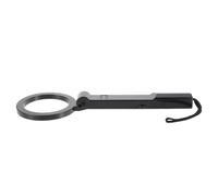 Détecteur de Métaux Portatif pour Garçon et Filles, Pliable | Boîtier Plastique Noir, Sonde Rotative, Commande par Bouton, Bords Arrondis, Modèle 9v 6f22nd