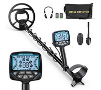 Detecteur de Metaux pour Adultes et Enfants, Détecteur de Métaux Professionnel, 5 Modes de Détection Haute Précision, Bobine Étanche IP68, Hauteur RéGlable(74-138cm)