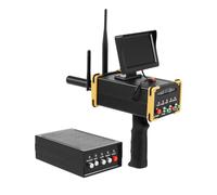 Détecteur de métaux professionnel, portée de recherche de 990 m, profondeur | Détecteur d'or de haute précision, puce intelligente, écran LCD, boîtier ABS résistant aux chocs, poignée antidérapante