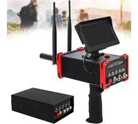 Détecteur de métaux souterrain portable, scanner de métaux professionnel avec écran LED, profondeur réglable et haute précision, trouver or, argent, cuivre, diamant, pour exploration, randonnée