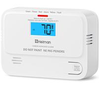 Détecteur de monoxyde de carbone avec écran LCD numérique, autonomie de 10 ans, alarme CO - testé