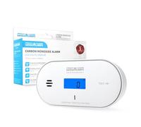 Détecteur de monoxyde de carbone, batterie scellée 10 ans, alarme de monoxyde de carbone, avec détection de température et d'humidité et affichage LCD, détecteurs de monoxyde de carbone pour la maison