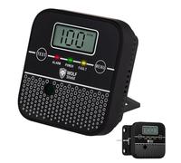 Détecteur de monoxyde de Carbone Mini Alarme de monoxyde de Carbone WOLF SHIELD Capteur de CO avec écran LCD Autonome Fonction Test Silence pour la Maison,la Caravane,Le Camping-Car,la Voiture,etc