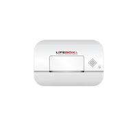 LIFEBOX Détecteur de monoxyde de carbone NF - Alarme de 85 Décibels