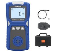Détecteur de monoxyde de carbone portable - Avec clip - Alarme visuelle, sonore et vibrante - Veille 120 heures