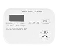 Détecteur de monoxyde de carbone 3xAA 1A 85dB écran LCD blanc