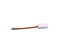 Détecteur de Mouvement à Micro-Ondes Pénétrable DC3-24 V - Interrupteur Marche/Arrêt Automatique, Délai de 30 S, pour Placard, Couloir, Blanc