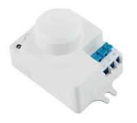 Détecteur de mouvement à micro-ondes réglable à 360 degrés IP20 Interrupteur 220-240 V pour éclairage intérieur extérieur contrôle économie d'énergie