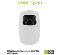 DELTA DORE – Détecteur de présence bi-lentille vidéo DMBV Tyxal+ Radio 6412287