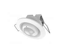 Détecteur de mouvement extérieur avec support de fixation rond au plafond, couverture à 360°