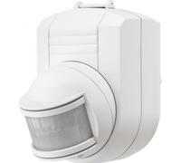 Détecteur de mouvement factice - Boîtier d'apparence réelle - Blanc - Effet dissuasif sans bruit