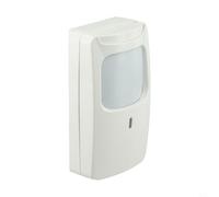 Détecteur de mouvement infrarouge à micro-ondes avec double technologie PIR, capteur d'alarme filaire mural pour la sécurité de la maison, haute sensibilité avec portée de détection de 8 à 12 m,