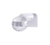 Détecteur de mouvement infrarouge grand angle 120° pour armoire, lumière PIR, interrupteur réglable AC110-240 V IP54, protection IP54, portée 3-8 m, pour escaliers, couloir, capteur infrarouge (blanc)